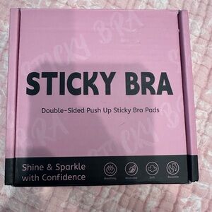 NWT Sticky Bra Pad Inserts | Double Sided Adhesive | Stick On Bra For Sorts Bra